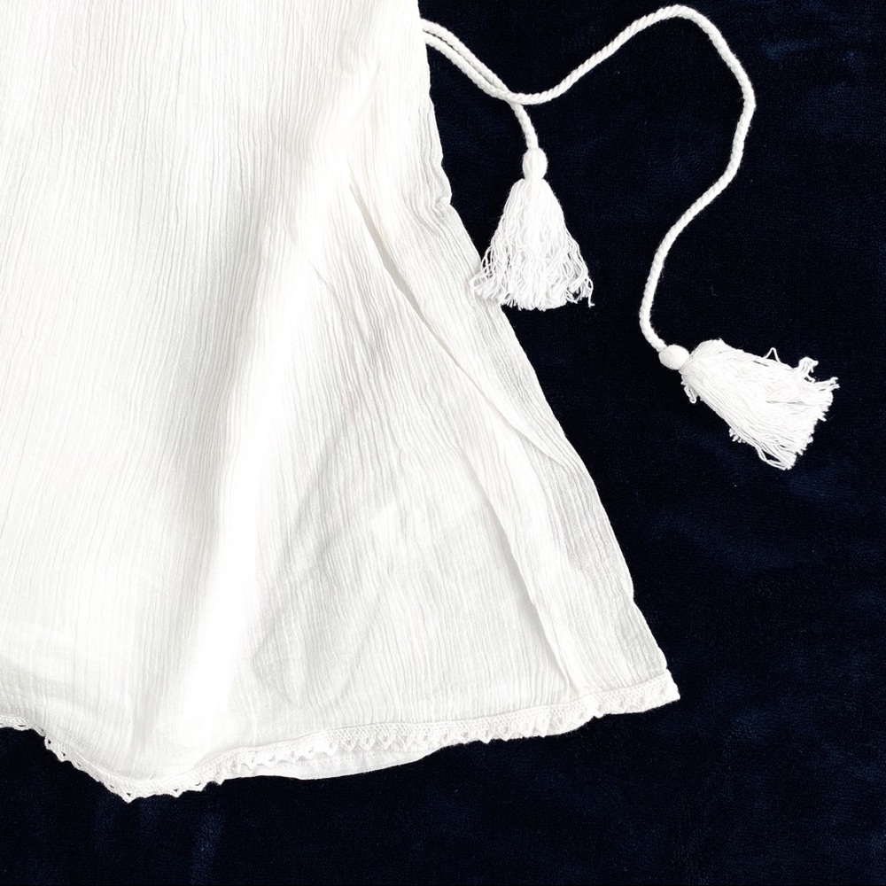 Vitamin A | sunrise embroidered ivory beach romper - Picture 4 of 7